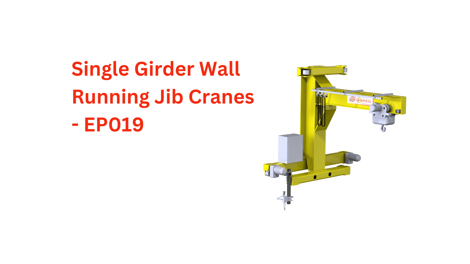 single girder wall running jib cranes company in uae